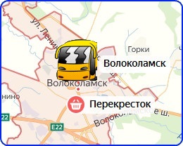 Аренда автобусов и микроавтобусов в Волоколамске